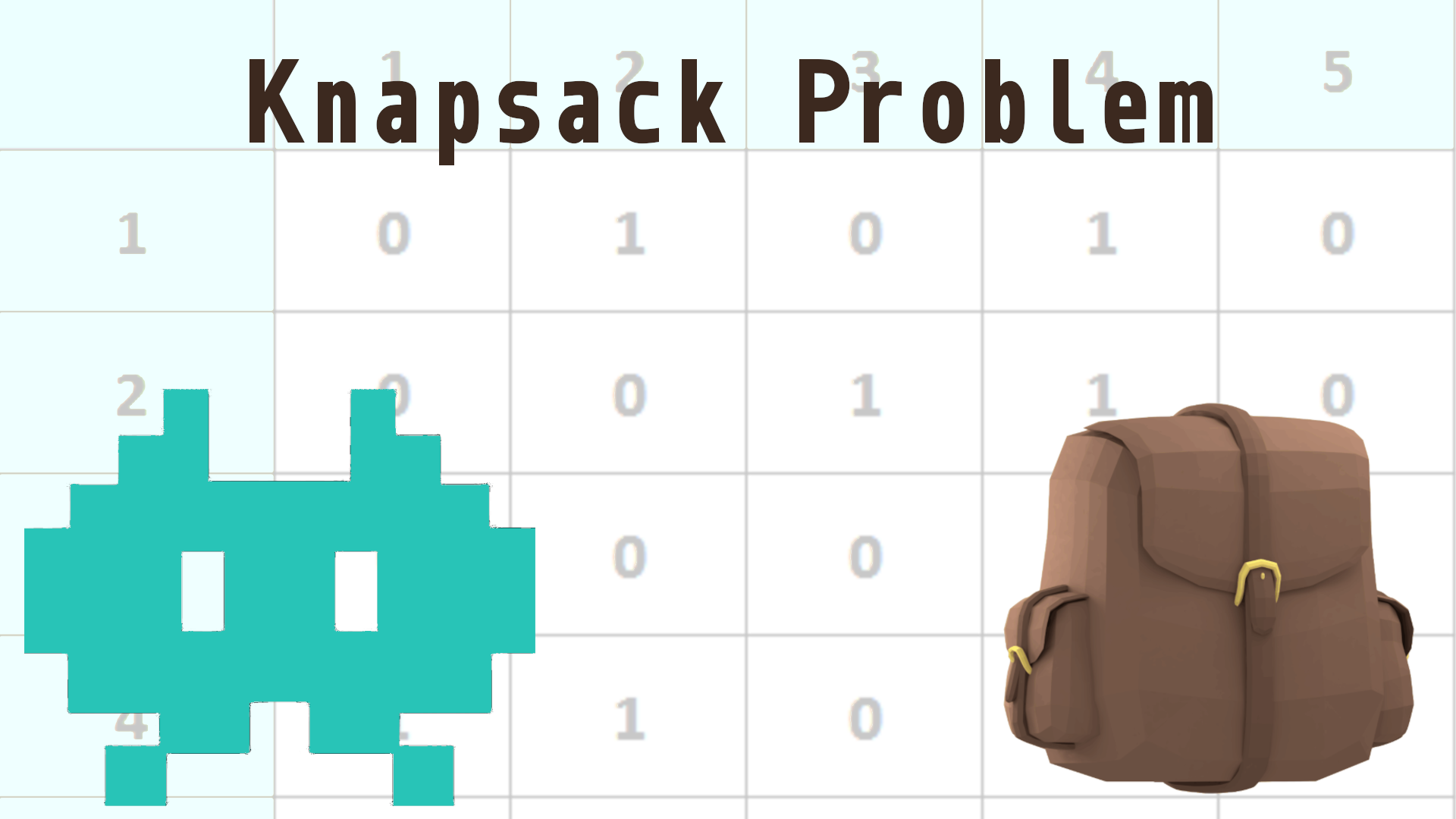 Knapsack Problem Byte This 